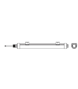 LED Langfeldleuchte 20W, 30W, 40W ChiliconValley, Supra Tri